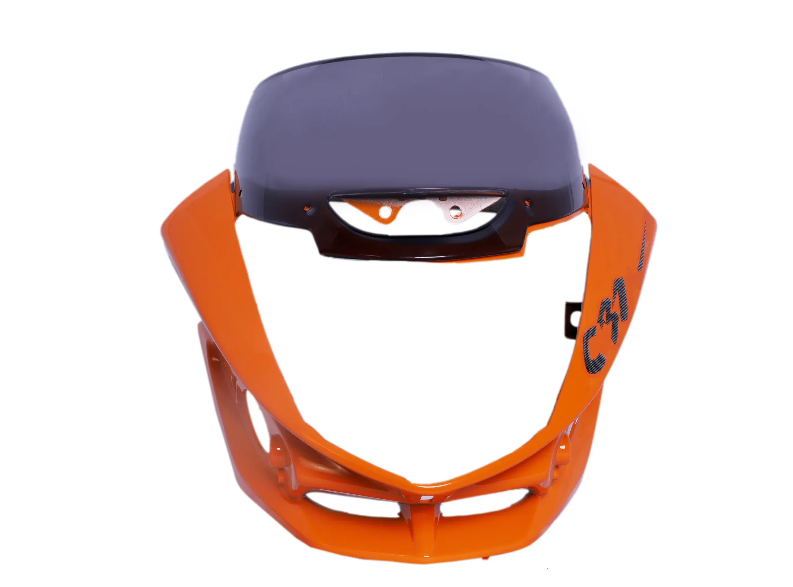 Head Light Visor/mask-hero Cbz Xtreme Orange