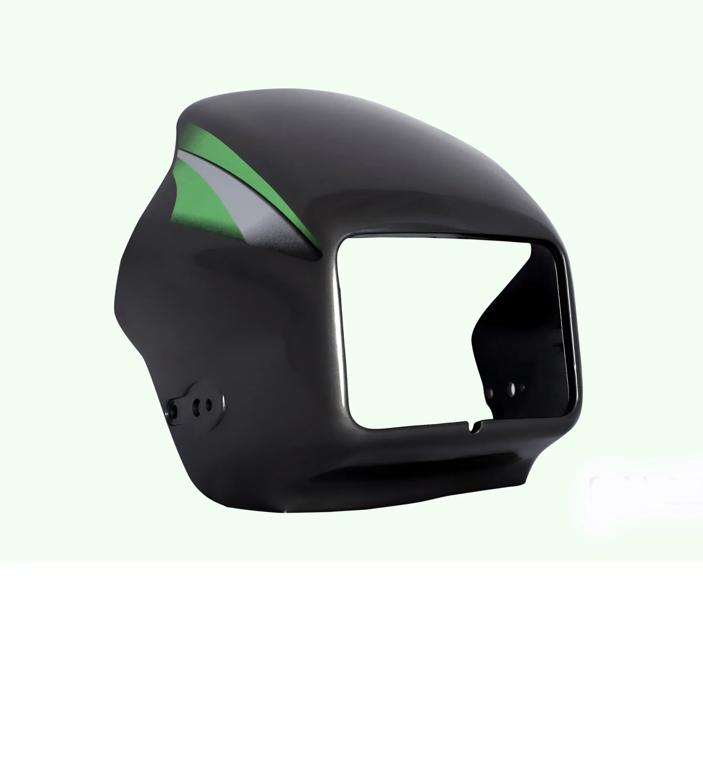 Head Light Visor/mask-hero Splendor Pro Grey