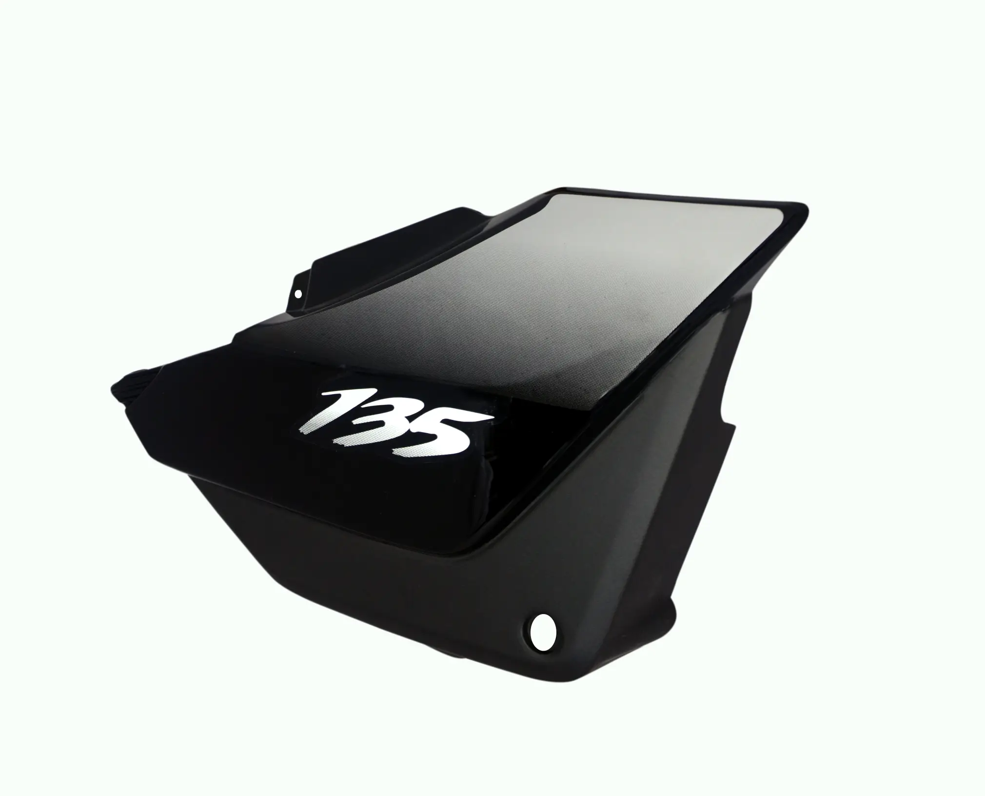 Side Panel/cover -hero Honda Ambition Black Silver Bike