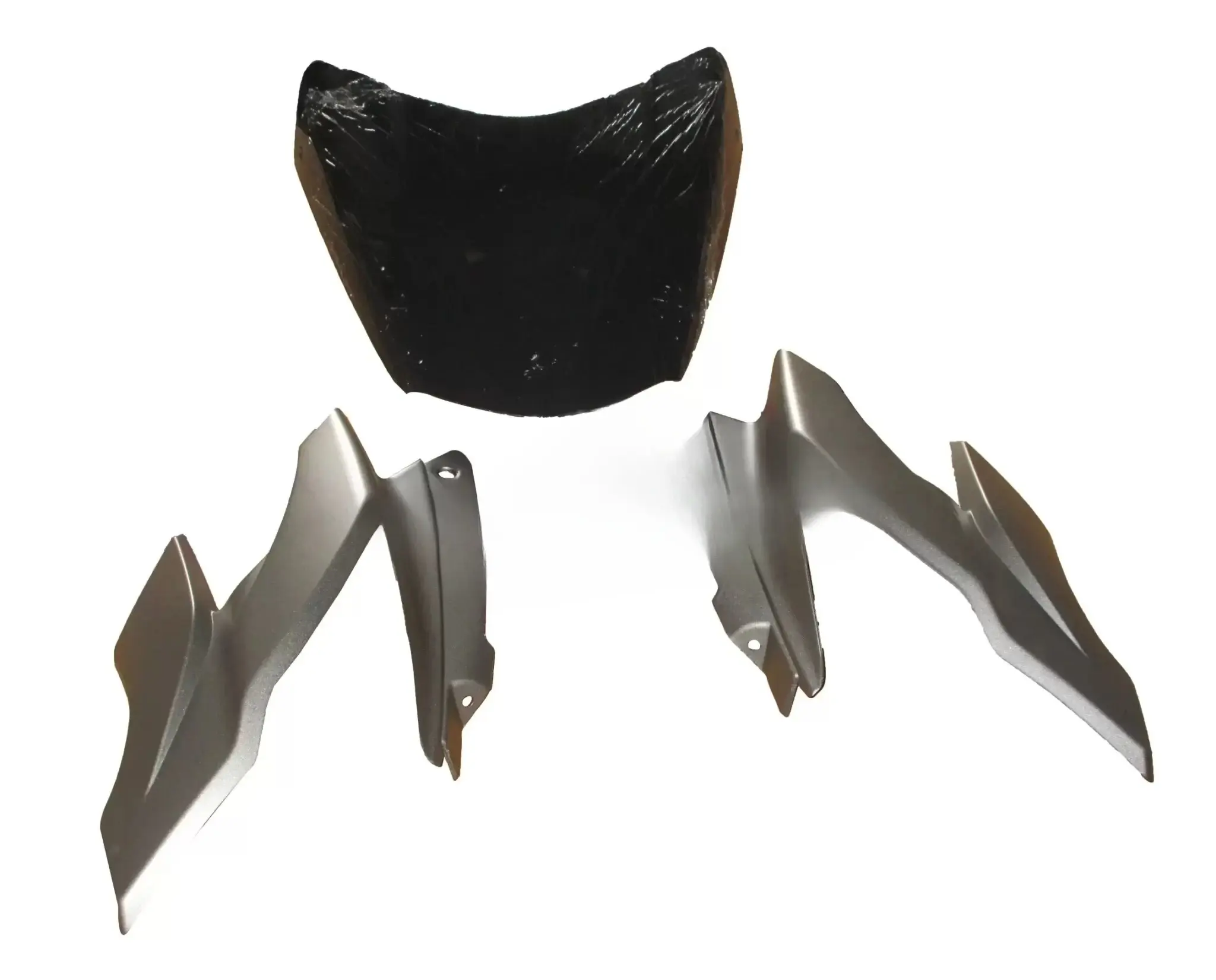 Head Light Visor/mask-tvs Apache Rtr 160/180cc N/m T Grey