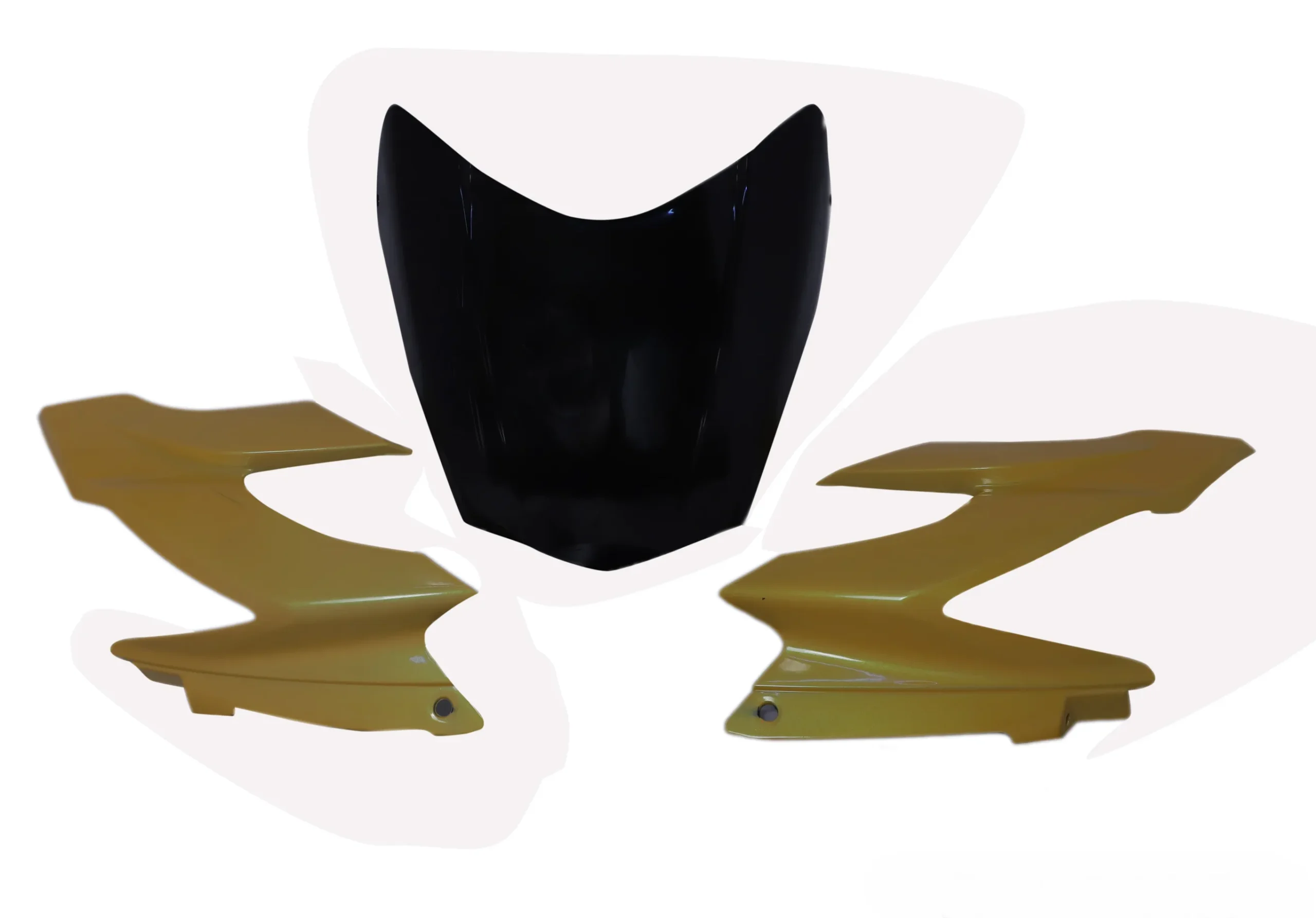 Head Light Visor/mask-tvs Apache Rtr 160/180cc N/m Yellow
