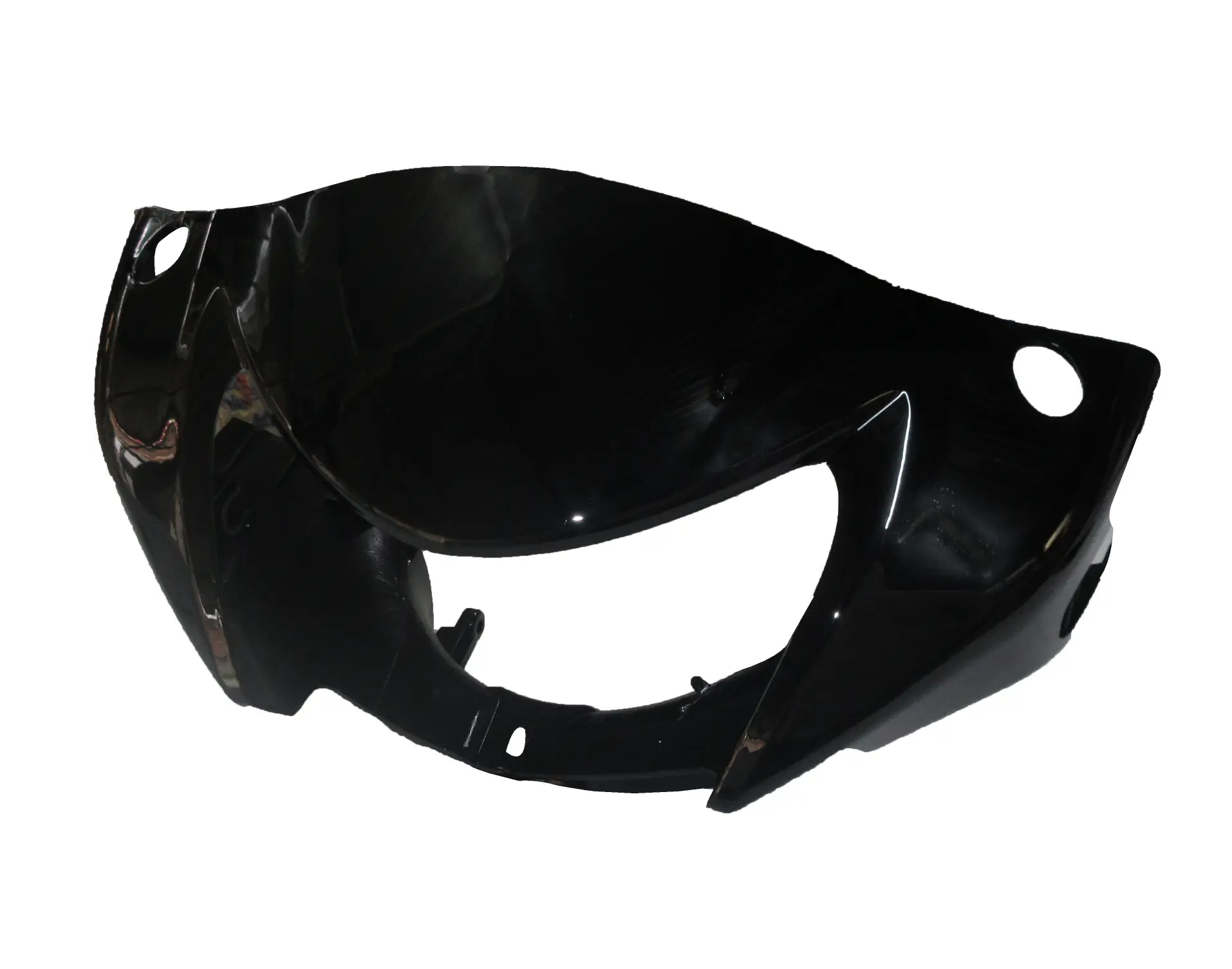 Head Light Visor/mask-tvs Jupiter Black