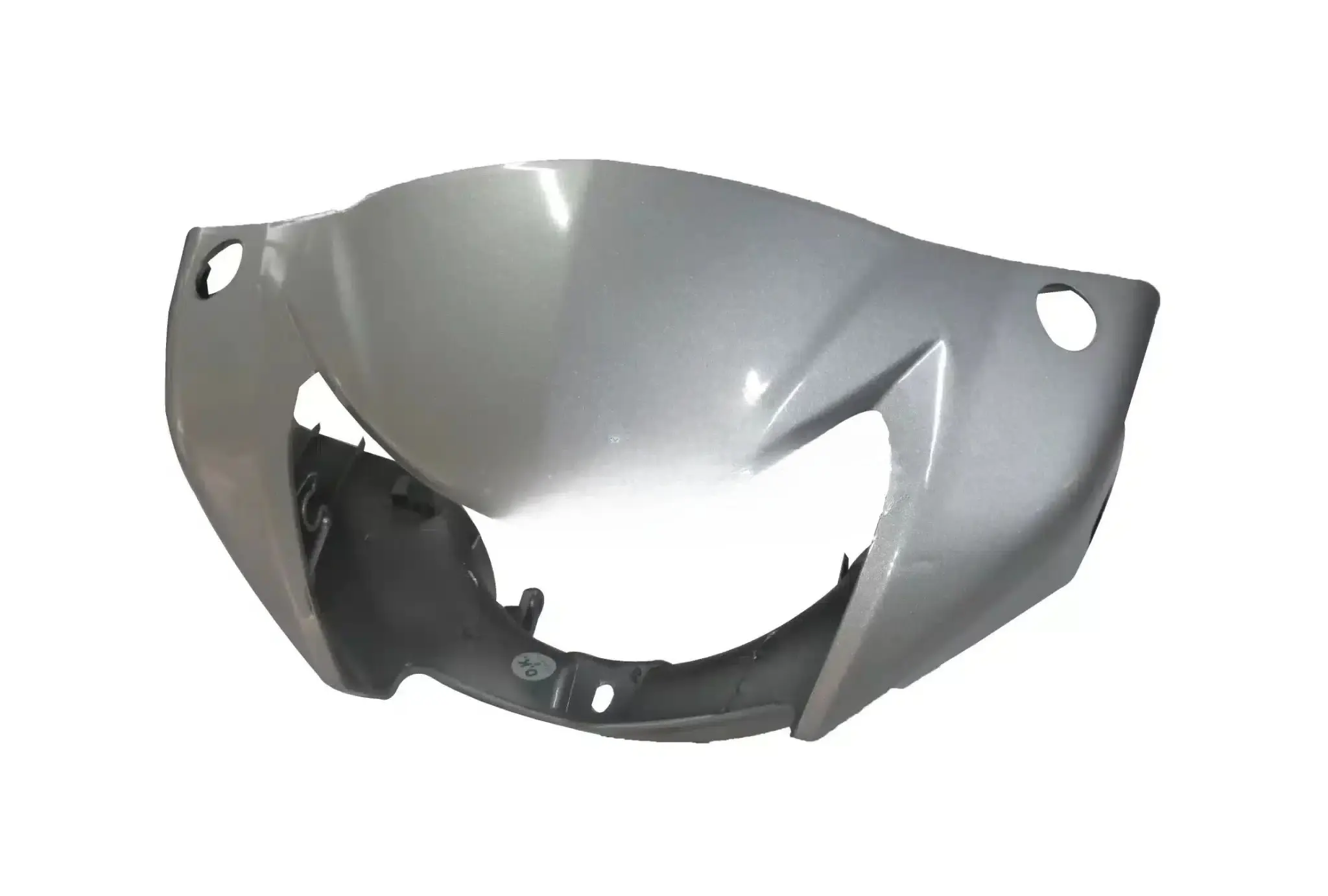 Head Light Visor/mask-tvs Jupiter Silver
