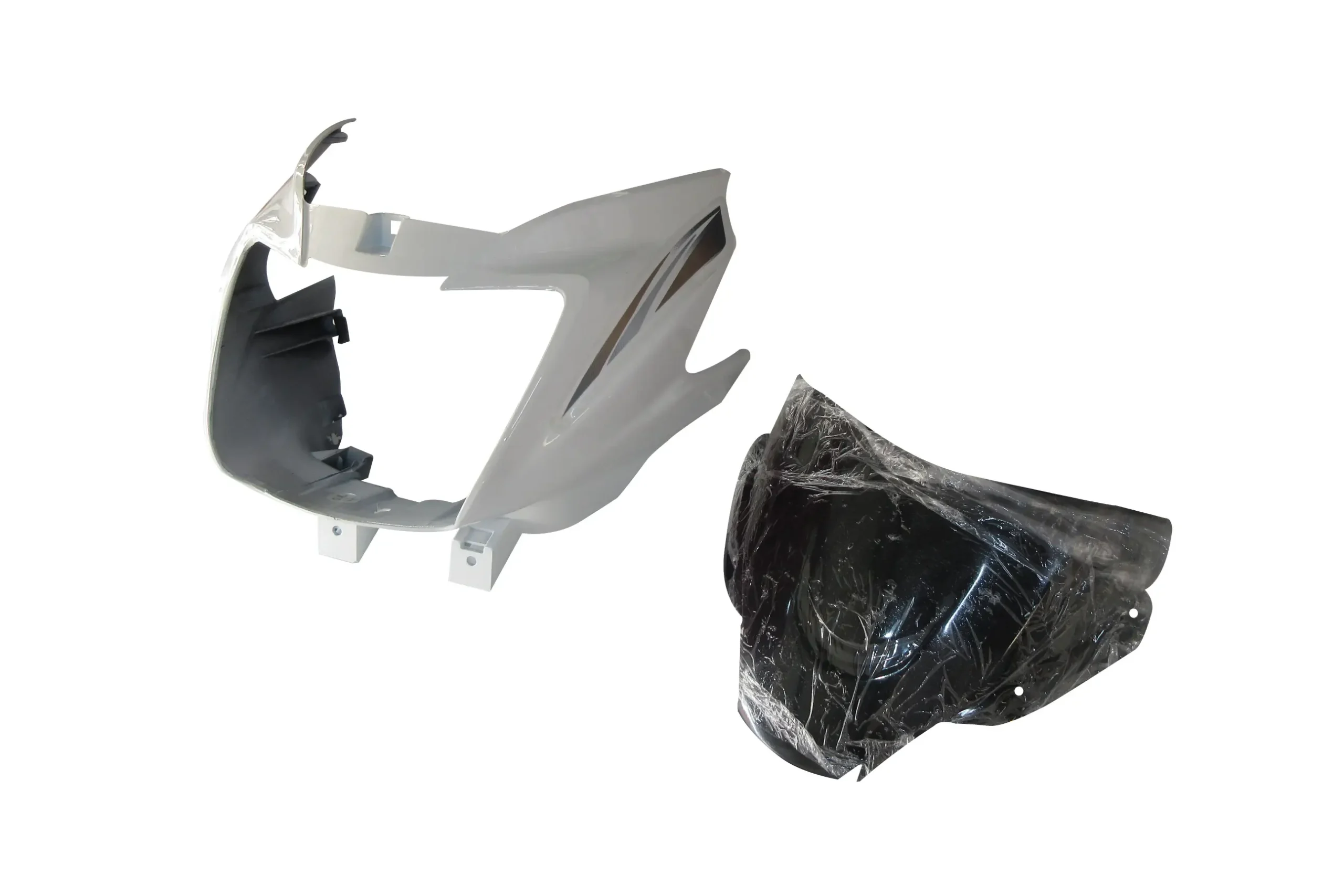Head Light Visor/mask-tvs Star City Plus White