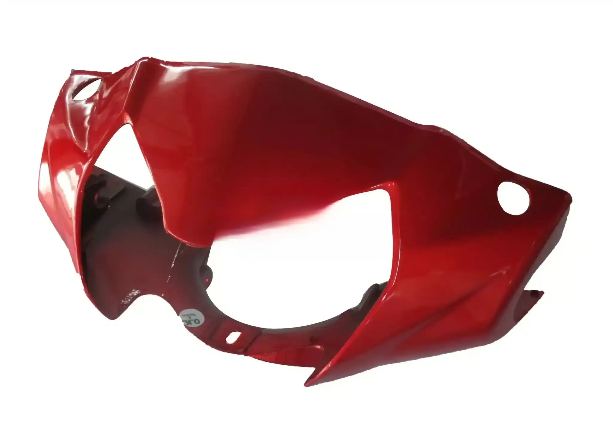 Head Light Visor/mask-tvs Wego Red