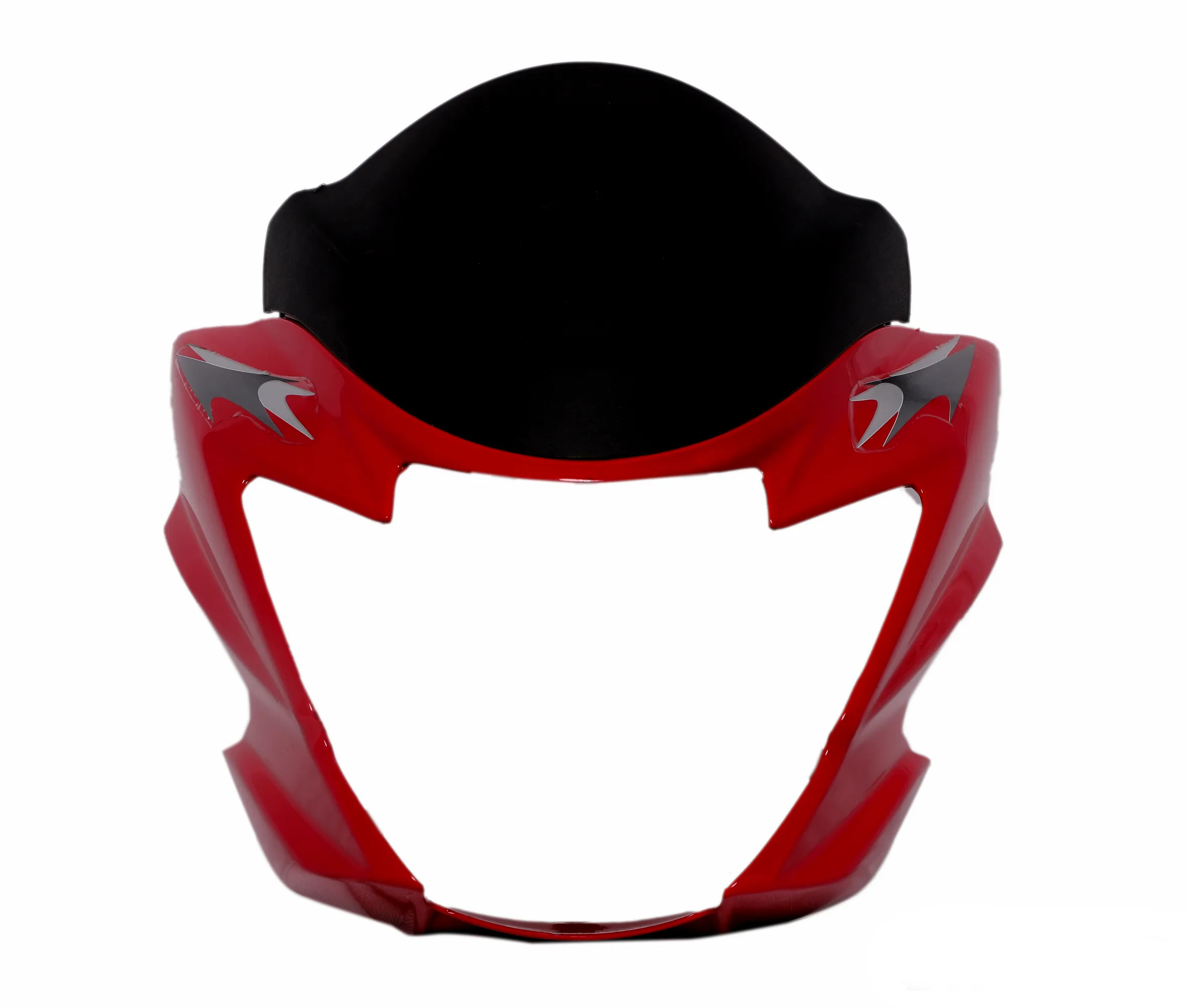 Head Light Visor/mask-suzuki Hayate Red