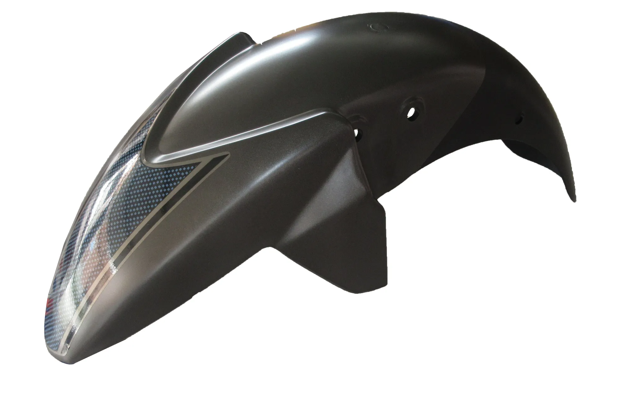 Front Fender/mudguard-tvs Apache Rtr Matt Grey