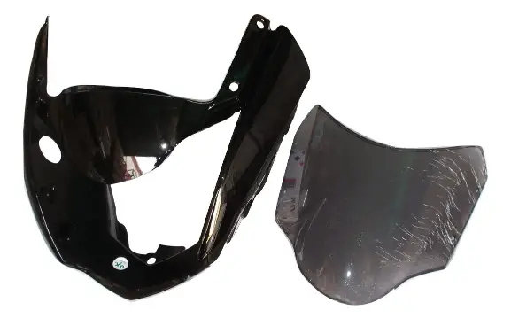 Head Light Visor/mask-hero Cbz Xtreme Type 3 Black