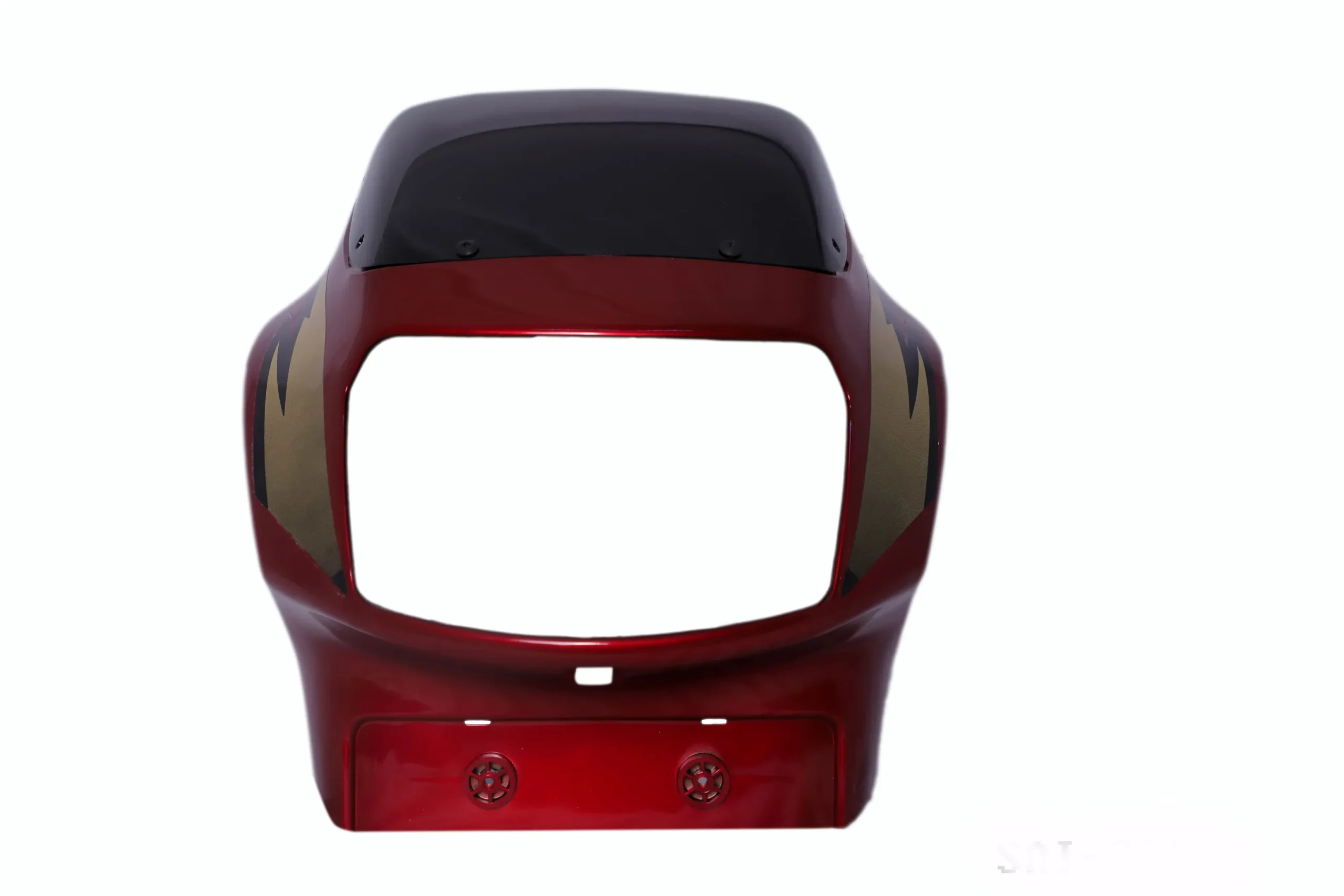 Head Light Visor/mask-tvs Victor Gl Red