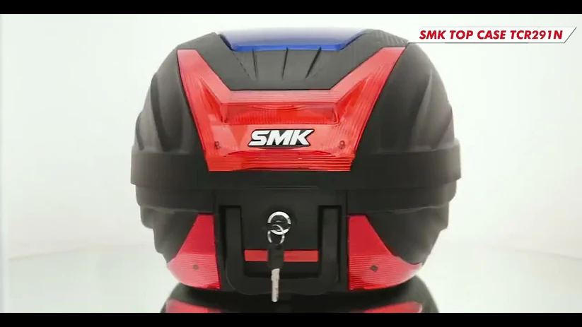 TOP BOX 29 LTRS TCR 291N Series Top Case for Two-Wheelers – SMK ( BLACK) - Image 2