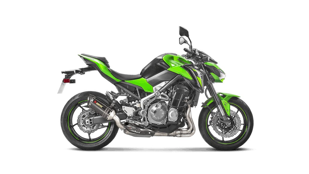 Akrapovic Carbon Slip-On Exhaust Kawasaki Z900 2017-2019