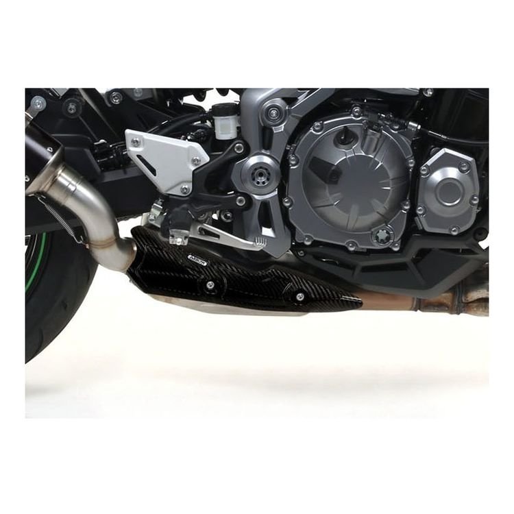 Arrow Carbon Fiber Heat Shield For Kawasaki Z900 2020
