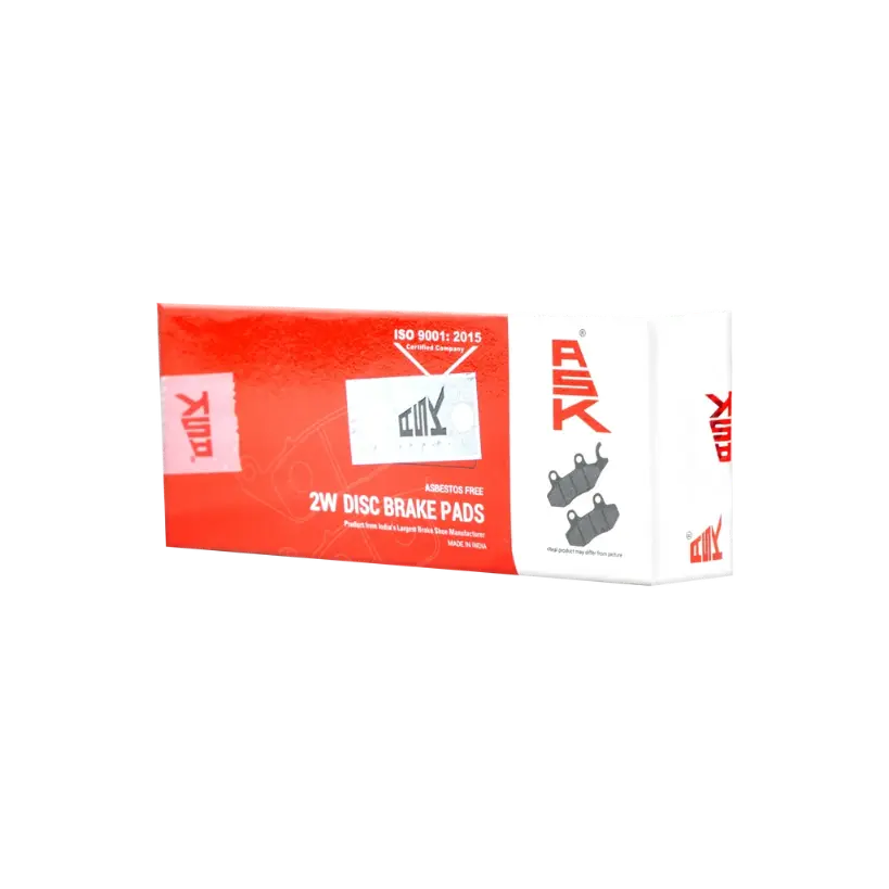 Ask Disc Brake Pad For Pulsar, Discover 135 - Image 2