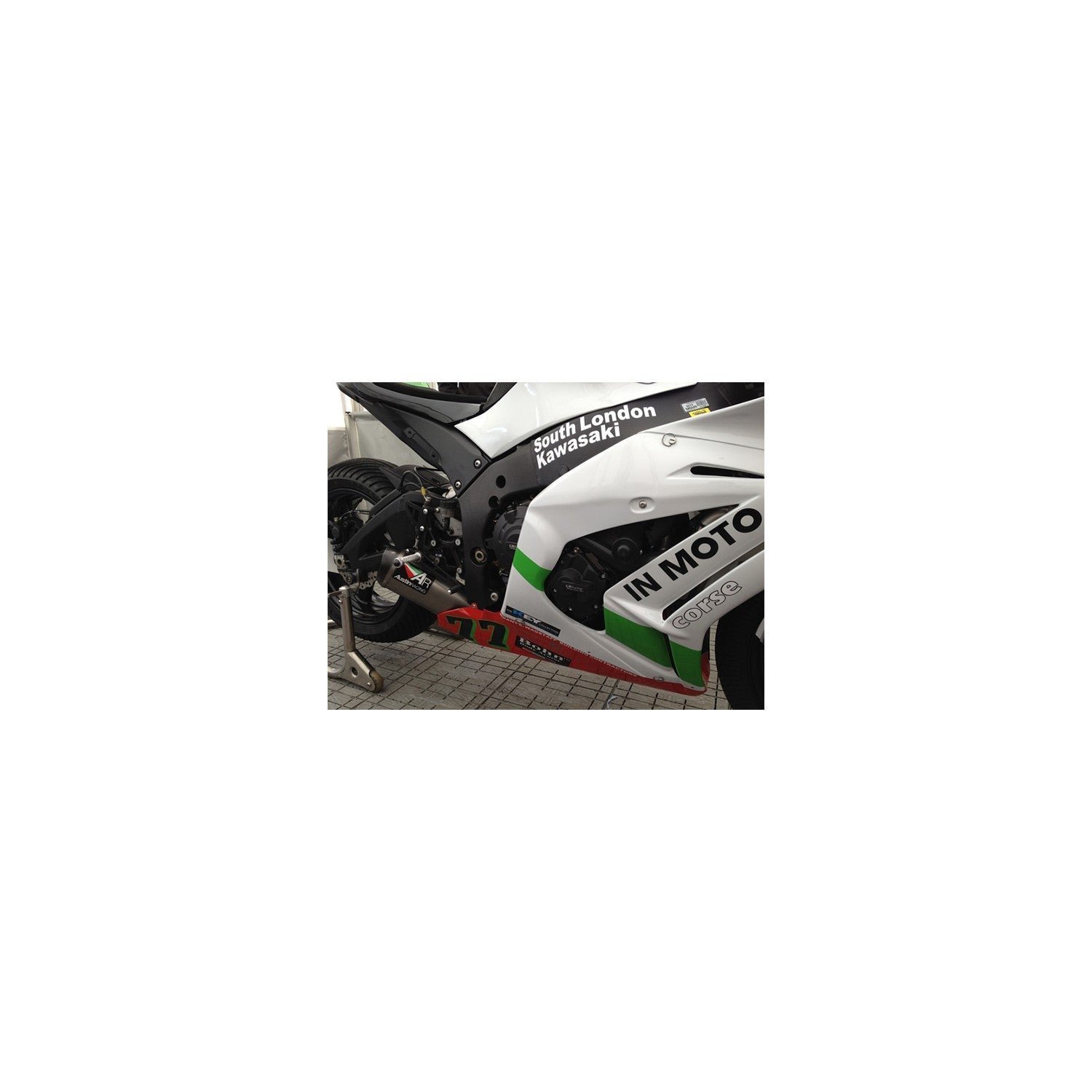 Austin Racing Gp3 De Cat Exhaust System For Kawasaki Zx 10R