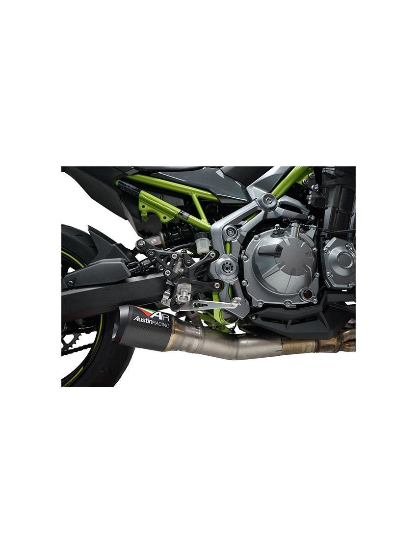 Austin Racing Gp3 De-Cat Full Exhaust System For Kawasaki Z900