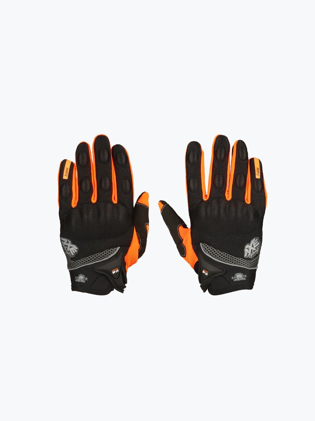 Axe Racing Gloves St09 Black Orange