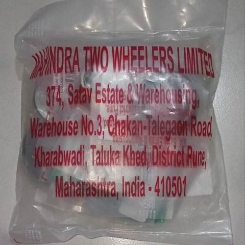 Steering Cone Kit (ball Racer) Mahindra Centuro Motorcycle Original - Image 2