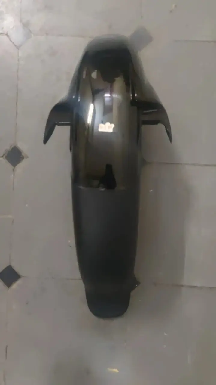 Black Bajaj Xcd 135cc Front Mudguard