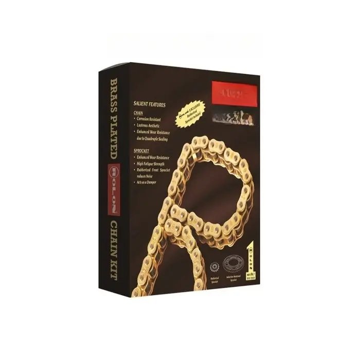 Brass Chain And Sprocket Kit For Duke 125cc - Kit Hporc 373
