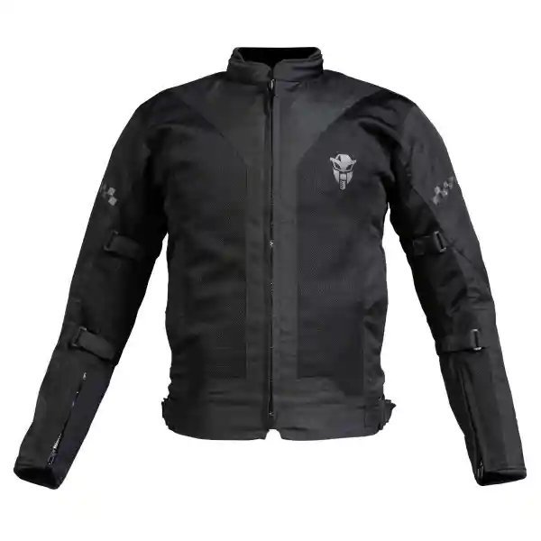 Breezer Mesh Motorcycle Riding Jacket - Black (Without Armours)