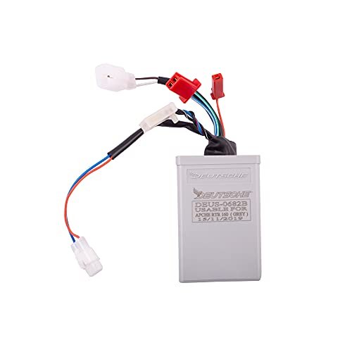 Deutsche Grey Racing Cdi (4+3+2+2+1 Pin) Fit For Tvs Apache Rtr 160 (with Wire) - Image 2