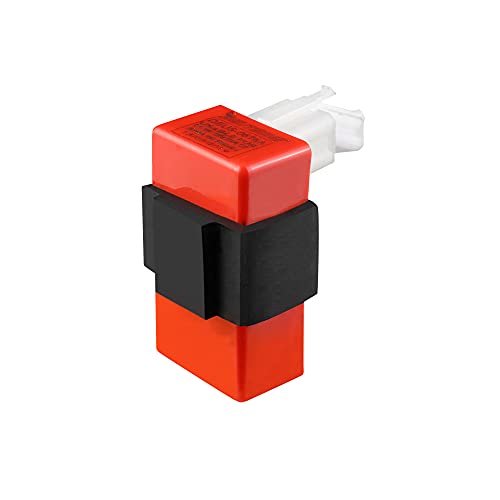 Deutsche Red Twin Spark Cdi (6 Pole 5 Pin + 2 Pin) Fit For Bajaj Ct-100 / Discover 110 / Platina 100 (analog) With White Coupler - Image 2