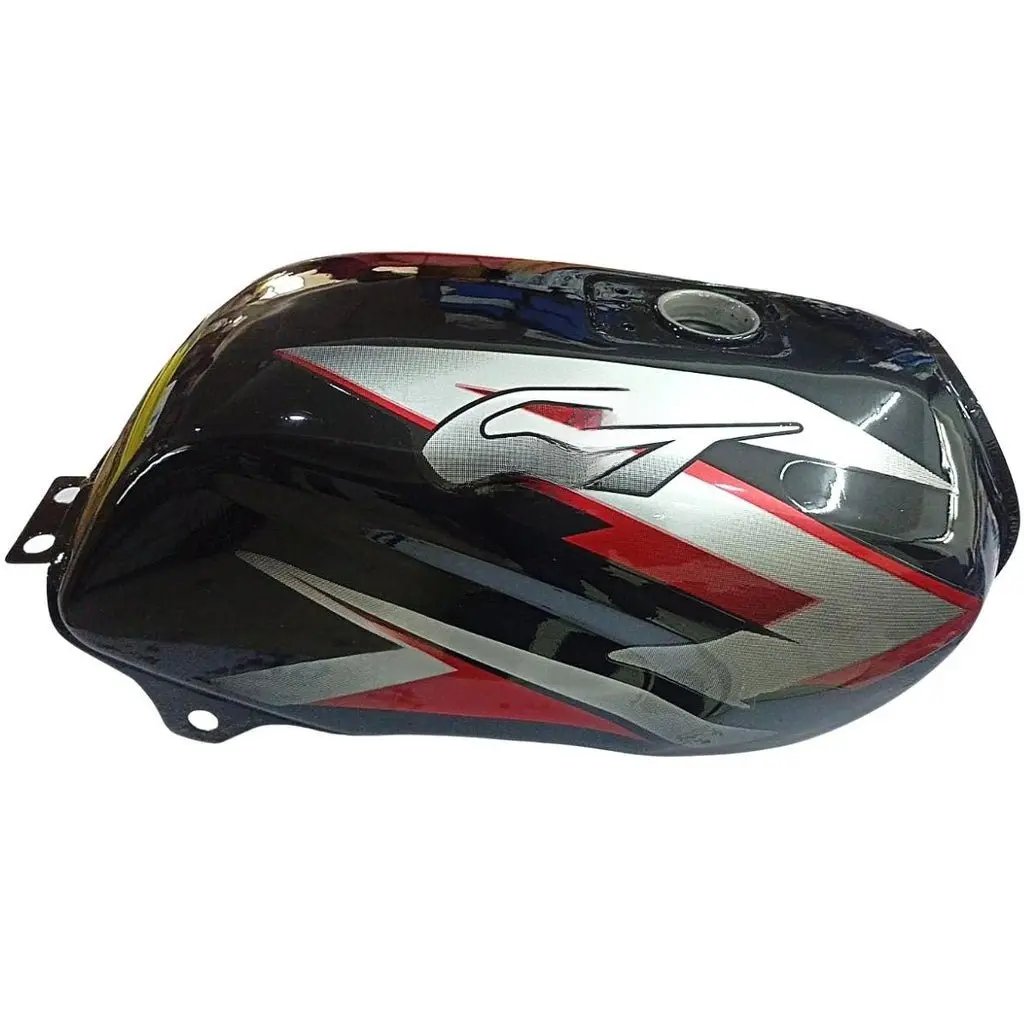 Petrol Tank For Bajaj Ct 100 New Model | Bs4 | Black & Red