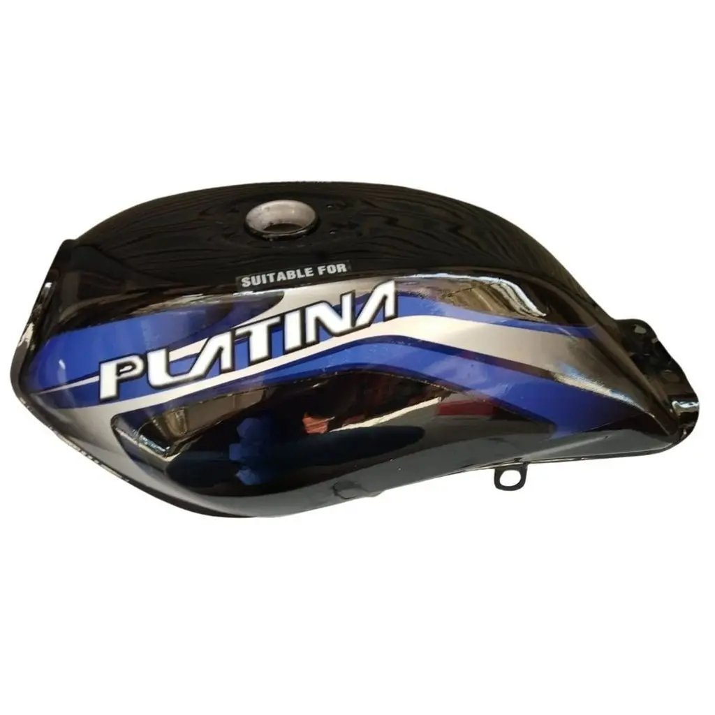 Petrol Tank For Bajaj Platina 125 (black/blue)