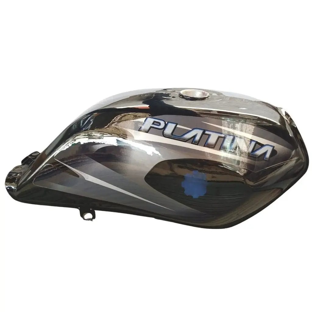 Petrol Tank For Bajaj Platina 125 (black/grey)