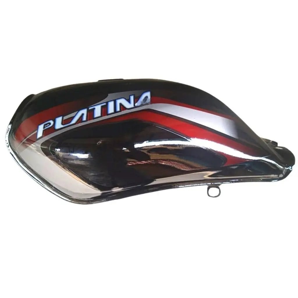 Petrol Tank For Bajaj Platina 125 (black/maroon)