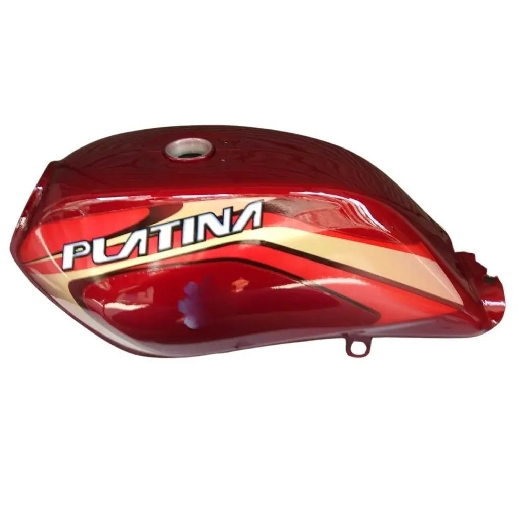 Petrol Tank For Bajaj Platina 125 (red /golden)