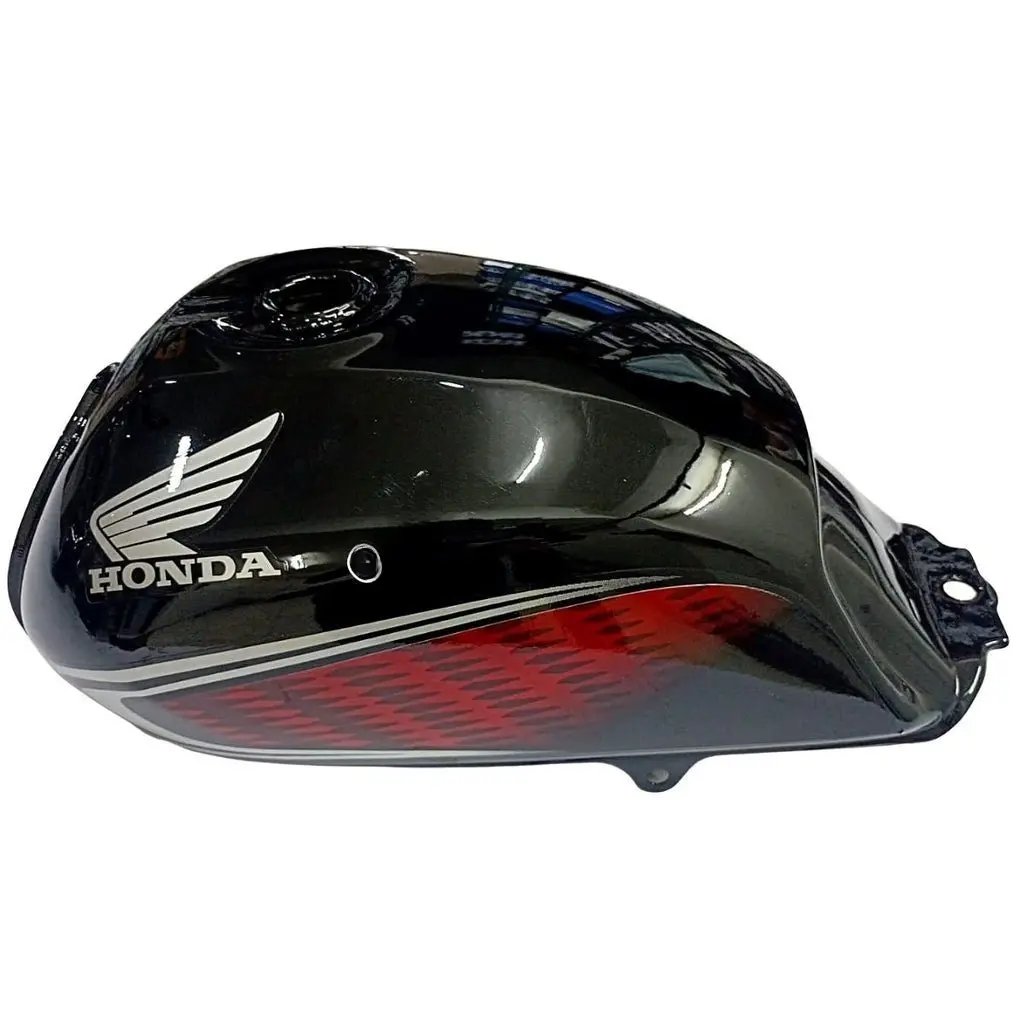 Petrol Tank For Honda Dream Neo (2013 - 2016) | Black & Red