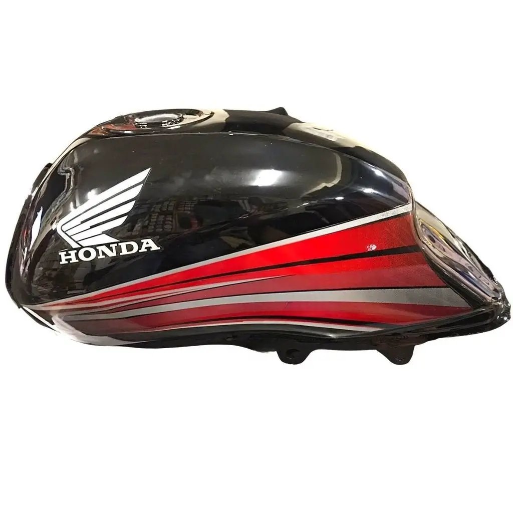 Petrol Tank For Honda Dream Yuga Type 2 | Black & Red