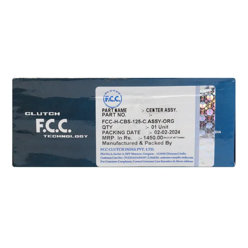 Fcc Clutch Assembly For Shine Cb - Image 3
