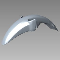 Fender Front Force Silver Me For Super Splendor | Hero