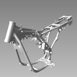 Frame Body Complete Self For Passion Pro |hero