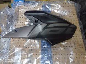 Fuel Tank Cover Right Satin Black & Pewter Grey For Pulsar Ns160 |bajaj
