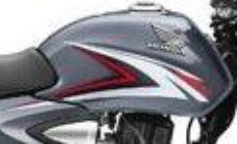 Fuel Tank Geny Grey With Red Decal For Cb Shine |honda