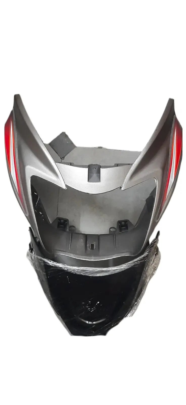 Grey Tvs Star City Headlight Visor, Fairing, Mask