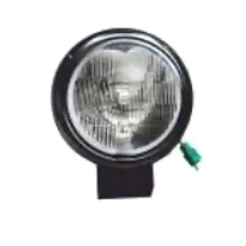 Head Light Set For Bajaj Avenger (black Rim With Blue Bulb)