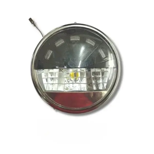 Head Light Set For Royal Enfield Classic 350 & 500 | Bullet 350 & 500 | Led With Drl - Image 3