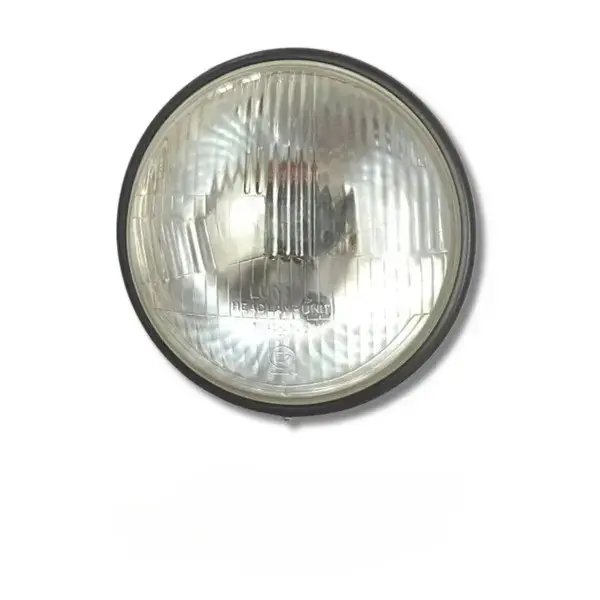Head Light Set For Royal Enfield Classic | Black Rim With Parking - Image 2