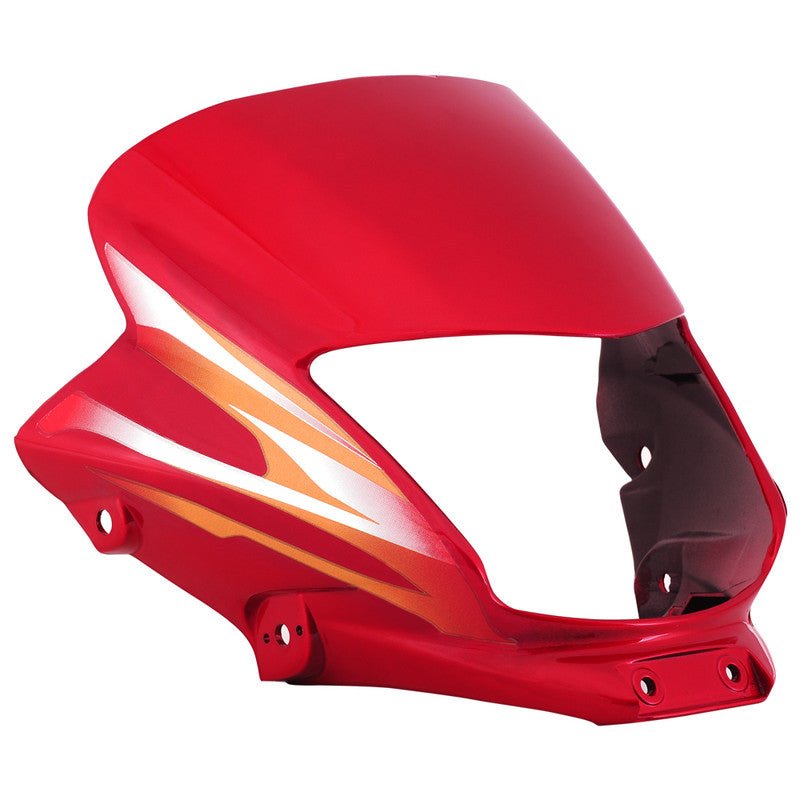 Headlight Visor Fit For Bajaj Platina 100 Es Candy Blazing Red