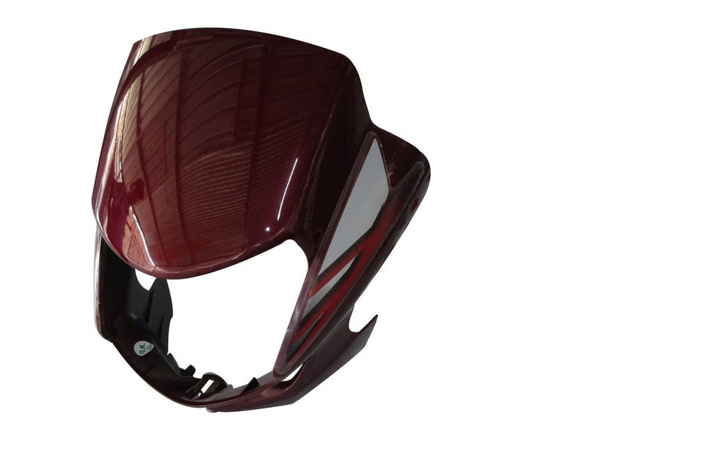 Headlight Visor Fit For Hero Cd-deluxe New Model Palace Maroon (bp)