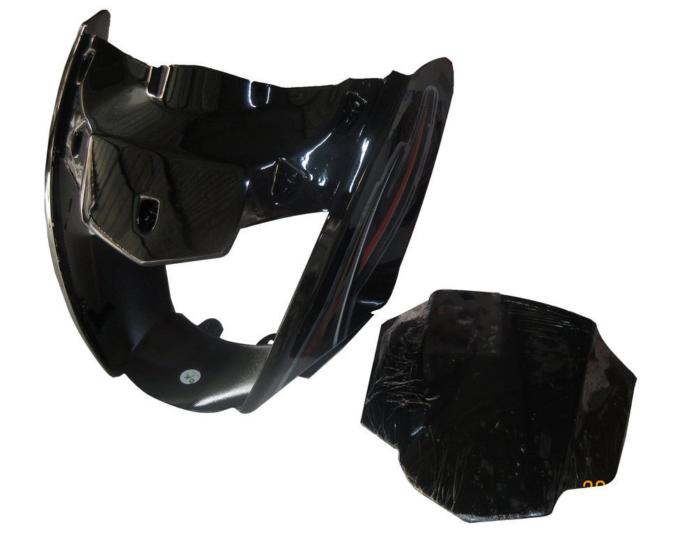 Headlight Visor Fit For Mahindra Centuro Mh Black