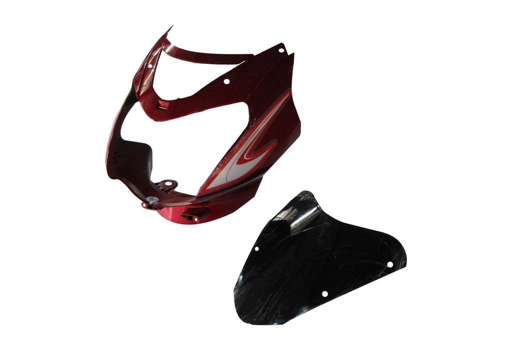 Headlight Visor Fit For Tvs Star Sport New Model Flame Red
