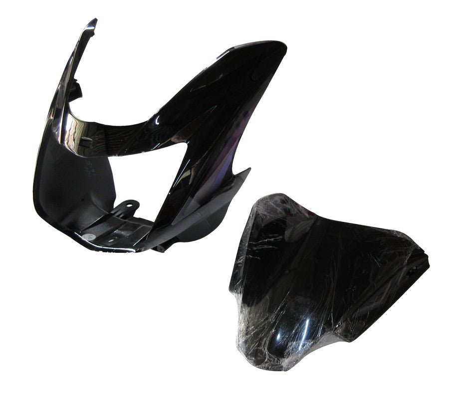 Headlight Visor Fit For Tvs Starcvti 110 Cc (horse Type) Black (purple Sticker)