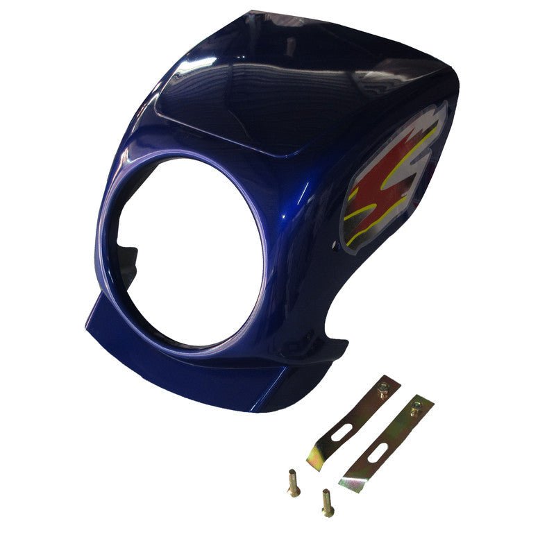 Headlight Visor Fit For Tvs Xl Super Excellent Blue