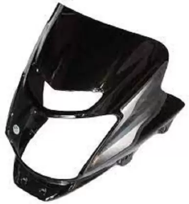 Cowl With Ebony Black Decal Without Windshield | Platina 100 Es| Bs6 | Bajaj