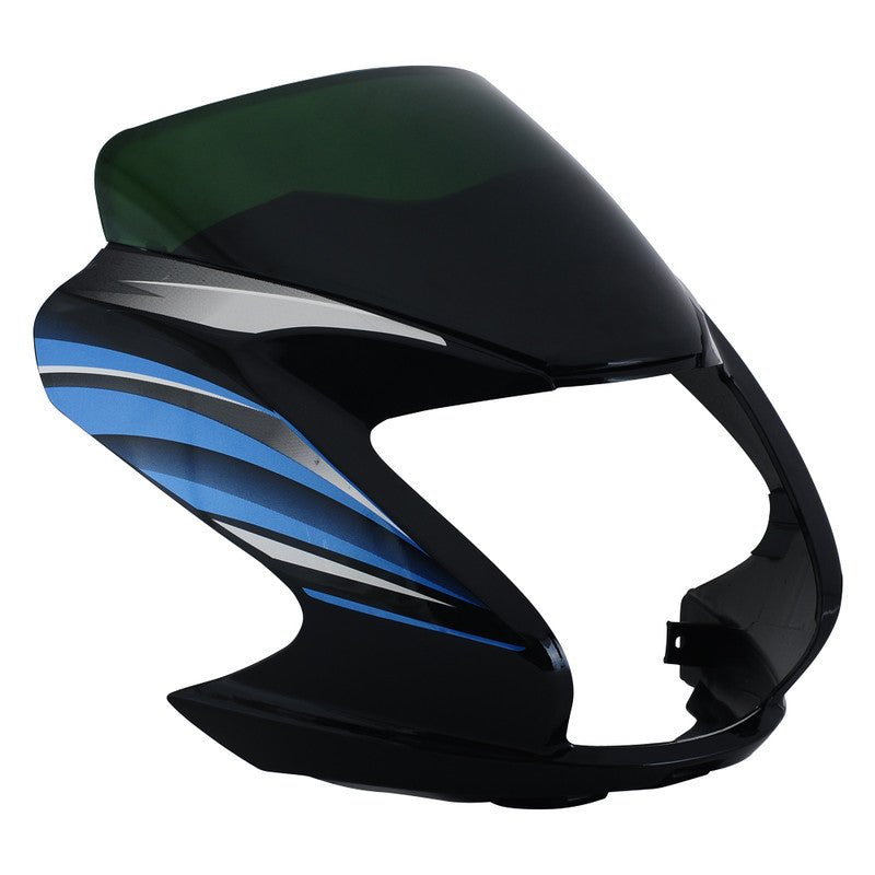 Headlight Visor Hero Passion Pro Bs6 2020 Techno Blue**